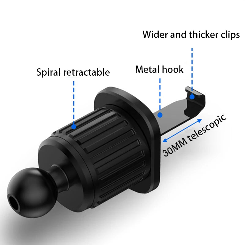 SEAMETAL Car Phone Holder Bracket Accessories Interior Air Outlet Vent