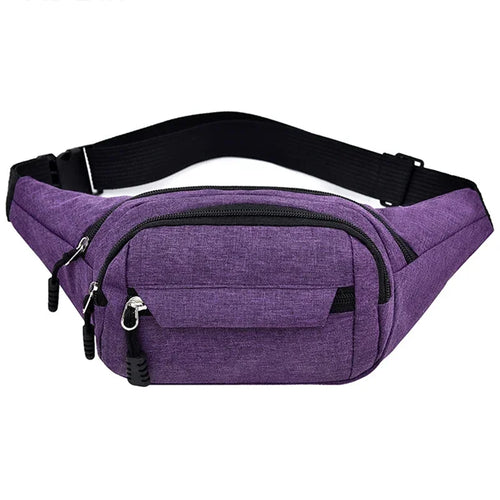 Mobile Waist Bag for Men Women Multifunctional Large Capacity