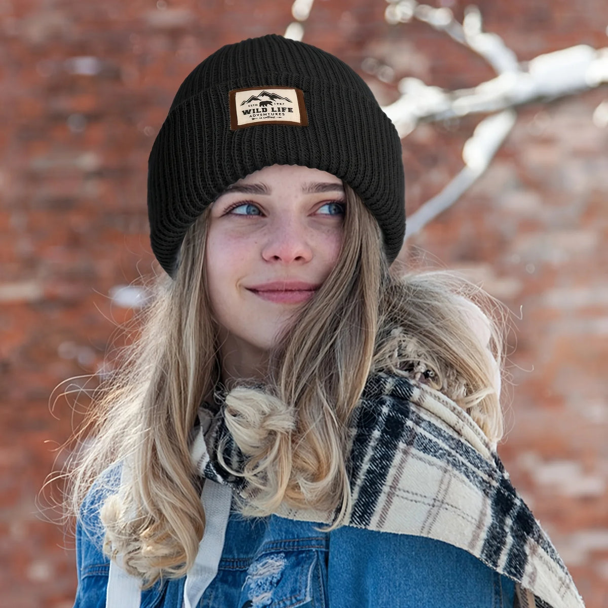 WRELS Outdoor Fleece Hat Winter Warm Windproof unisex