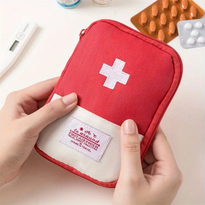 Large Capacity Medicine Storage Bag, Portable Pill Organizer for Home