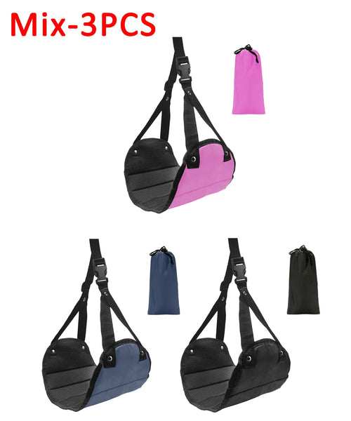 Portable Adjustable Leg Hammock with Comfortable Foot Rest for