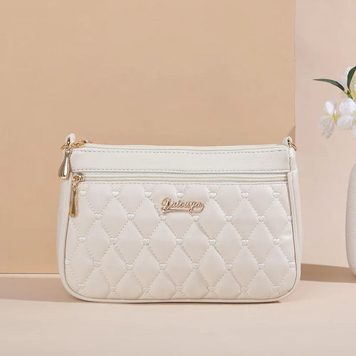PU Leather Crossbody Bags Zipper New Fashion Shoulder Bag for Women