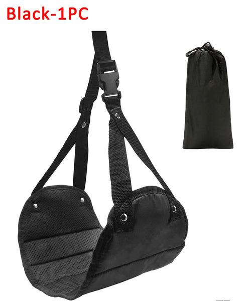 Portable Adjustable Leg Hammock with Comfortable Foot Rest for
