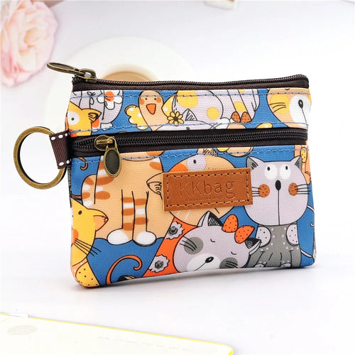 Cute Animals Wallet Zipper Purse Cartoon Small Coin Purse Lightweight
