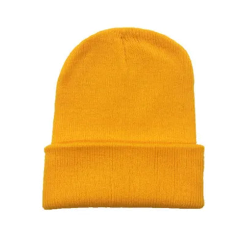 Winter Hat for Woman New Beanies Knitted Fluorescent  Girls Autumn
