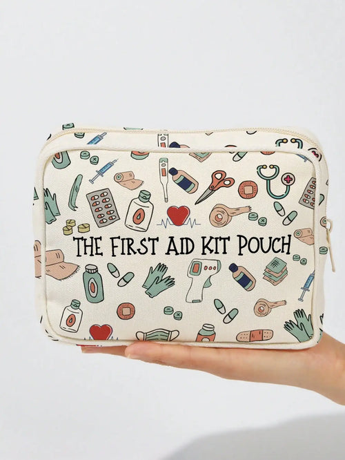 1PC Large Capacity Medicine Bag Travel Portable Medical Bag Home
