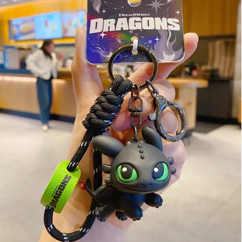 Authentic Dragon Taming Master Flying Toothless Boy Keychain New Bag
