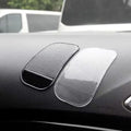 2PCS Car Dashboard Anti-slip Mat Cell Phone Anti-slip Silicone Mat