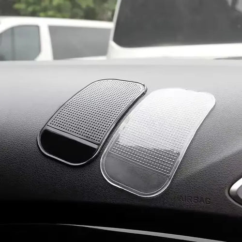 2PCS Car Dashboard Anti-slip Mat Cell Phone Anti-slip Silicone Mat