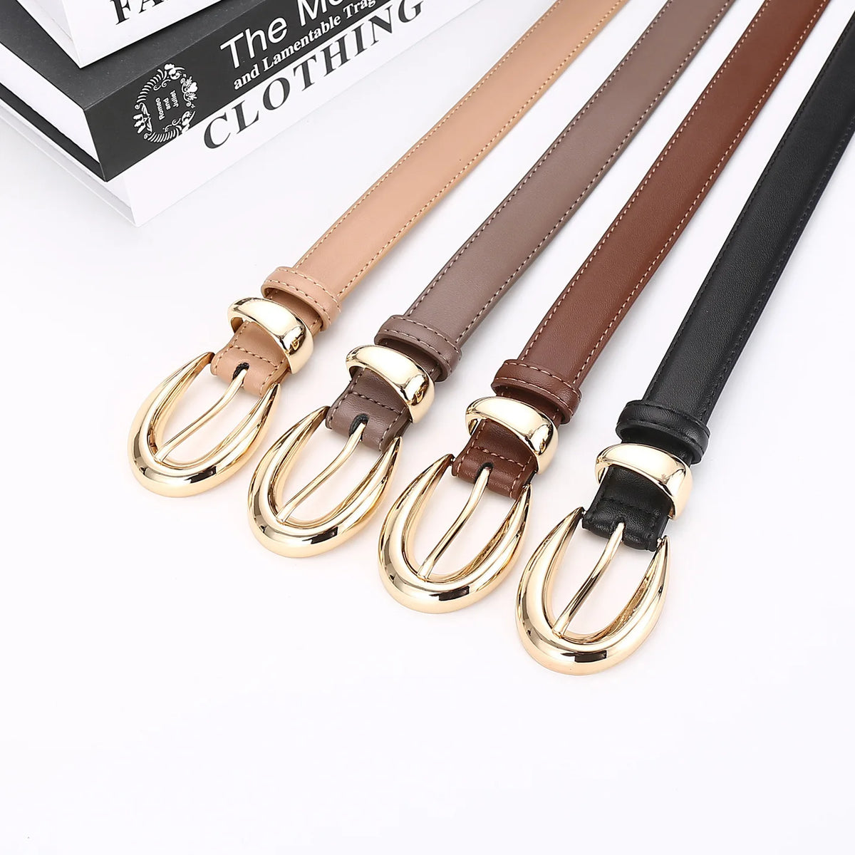 Women's Genuine Leather Belt, Versatile Decorative Cross-border