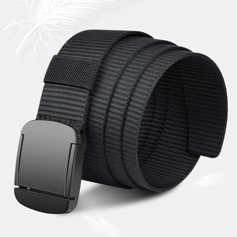 Military Automatic Buckle Nylon Belt Outdoor Hunting Multifunctional
