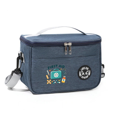 Large-Capacity First Aid Kit—Suitable for Multiple Scenarios: Home,