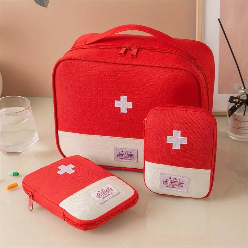 Large Capacity Medicine Storage Bag, Portable Pill Organizer for Home