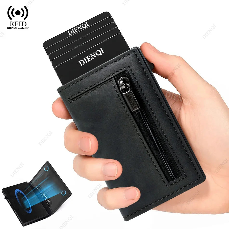Multi-card Slot Men Wallet Business Card Holder Fashion Folding