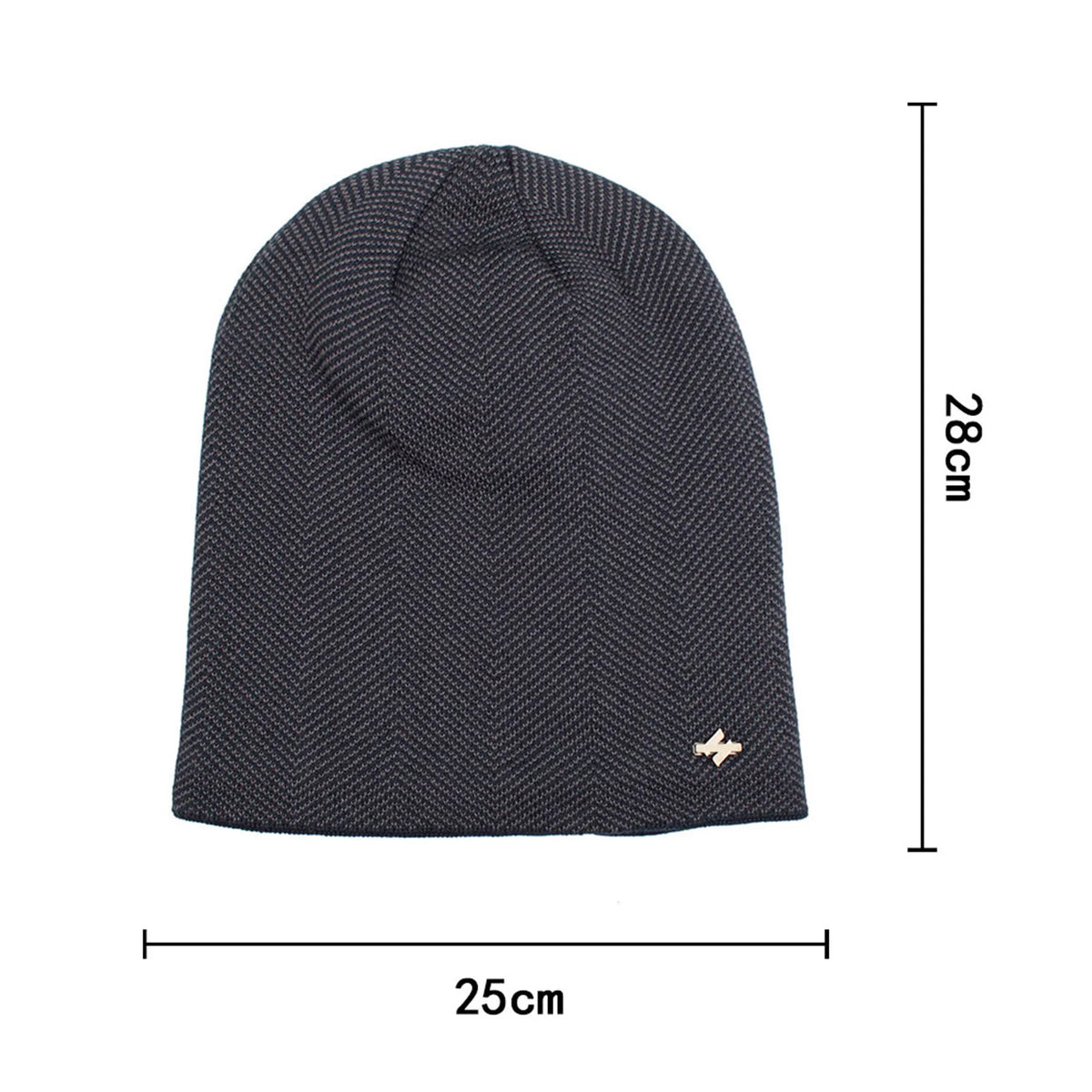 Warm Winter Knit Beanie Fleece Lined Warm Hat for Men Women Unisex