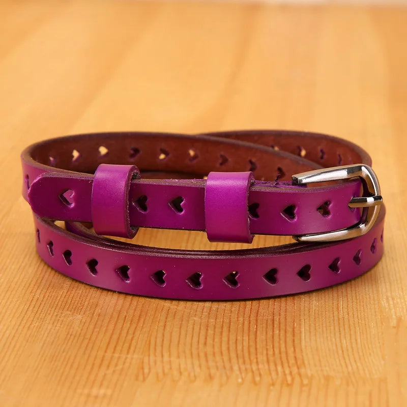 Belts for Women Genuine Leather Skiny Designer Belts Fashion Casual