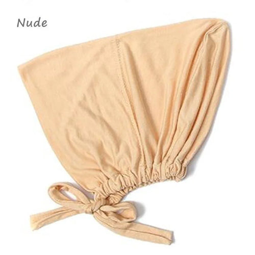 Soft Modal Turban Hat – Inner Hijab Cap & Underscarf