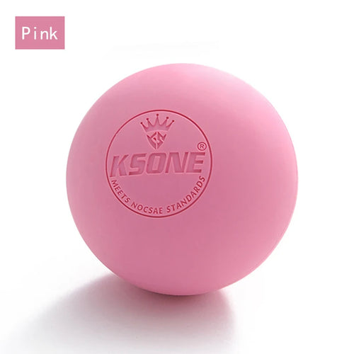 Rubber Fascia Massage Ball Lacrosse Balls Yoga  fitness Exerciser Deep