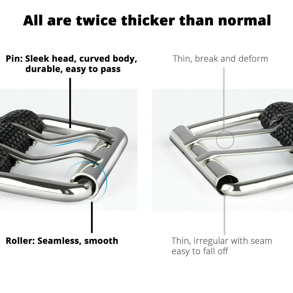 New Men Breathable Nylon Fabric Belt outdoor Belt Pin Buckle