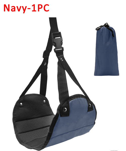 Portable Adjustable Leg Hammock with Comfortable Foot Rest for
