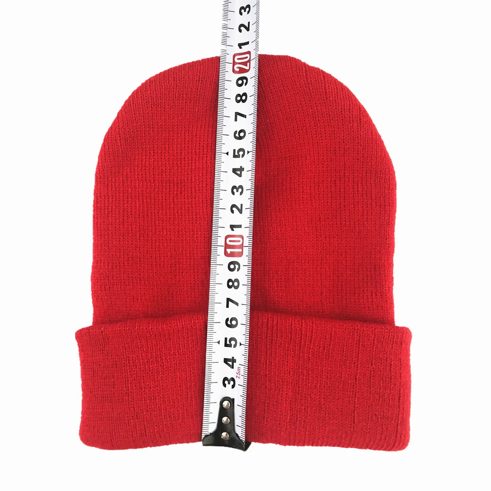 Winter Hat for Woman New Beanies Knitted Fluorescent  Girls Autumn