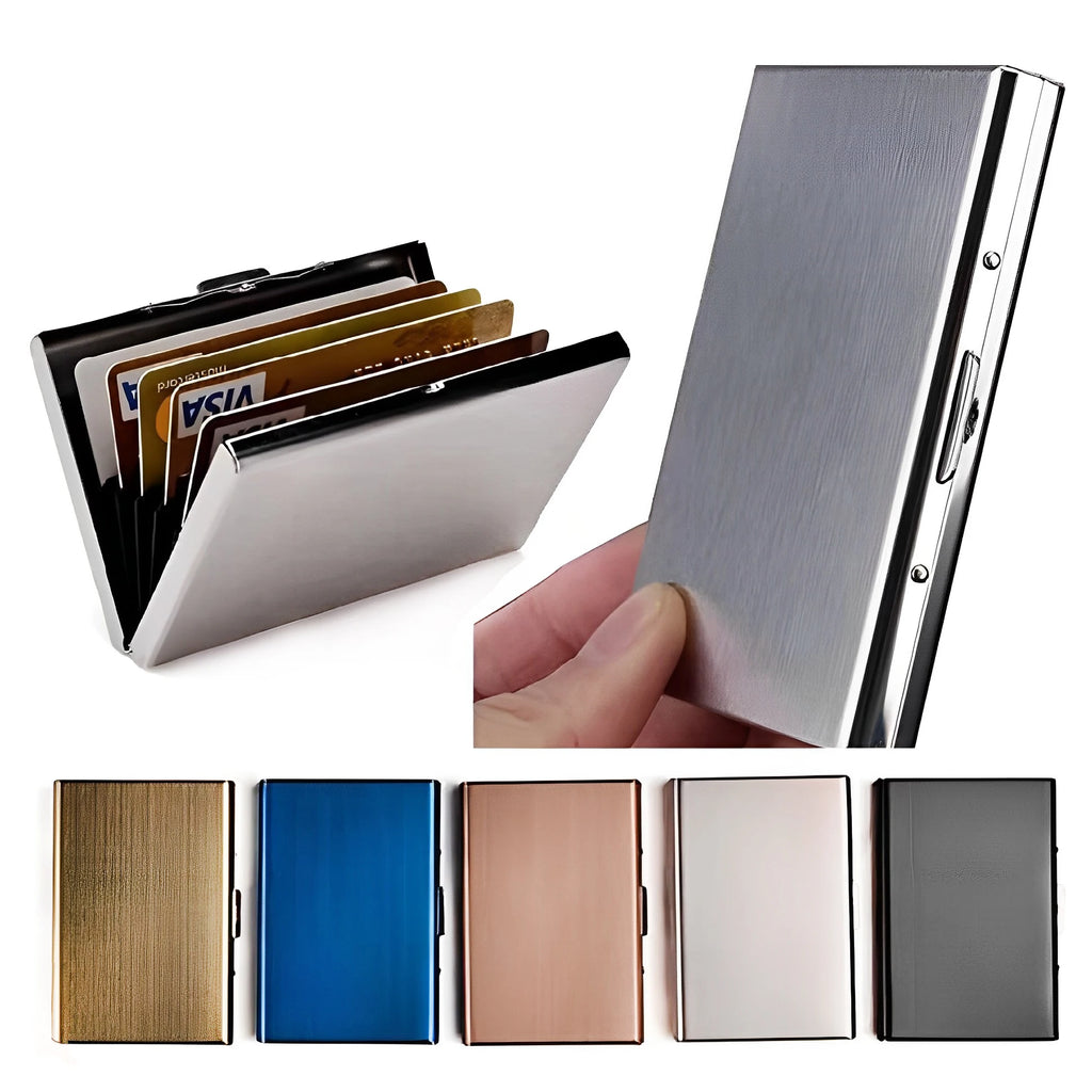 Antitheft ANTI Rfid Blocking ID Bank Credit Card Holder Wallets Men