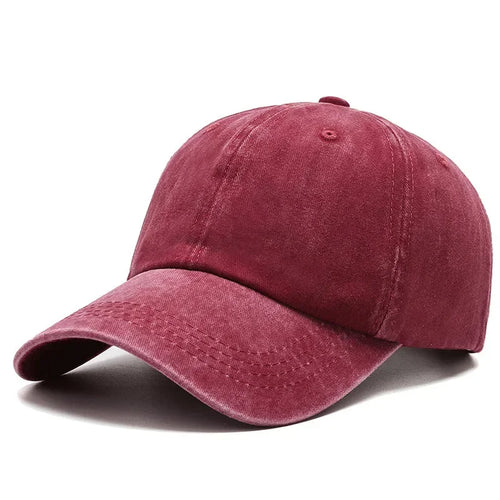 Women Men Cotton  Fashion Snapback Solid Baseball Cap Autum Winter Hat