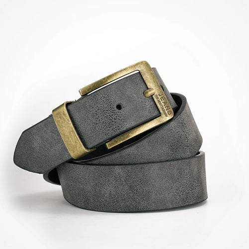 A men's and women's casual retro belt Western style! PU leather belt