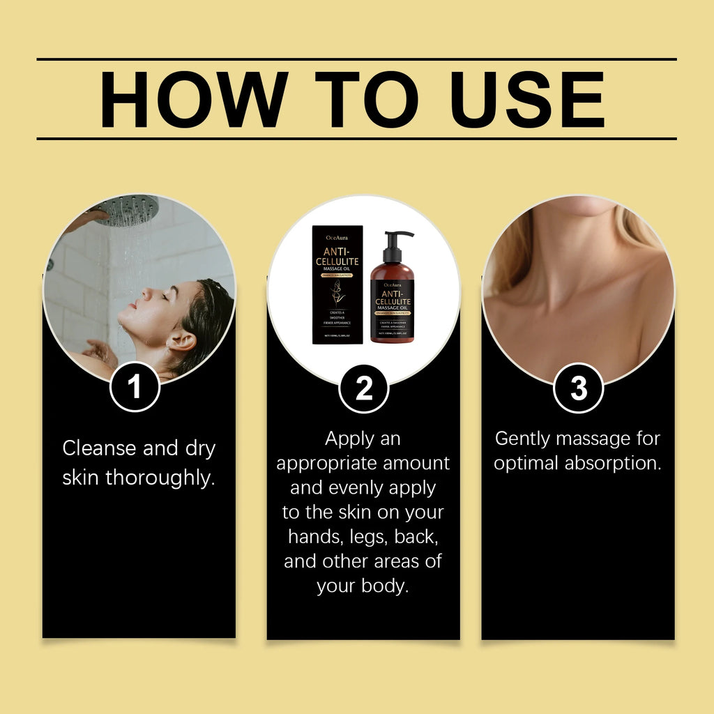 Nourishing Body Massage Oil Hydrating Lightweight Non Greasy for Dry