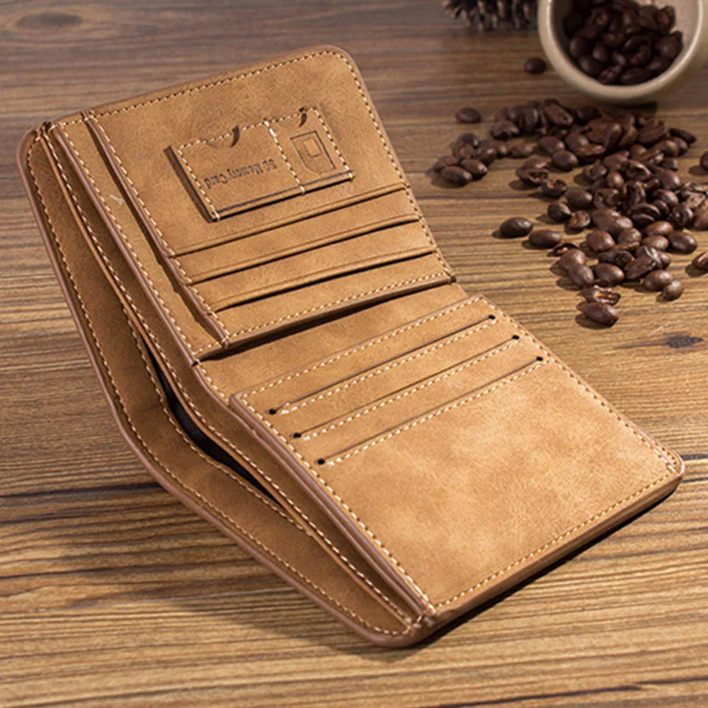 New Men Wallets Credit Card/ID Holder Vintage Brand Male Wallet High