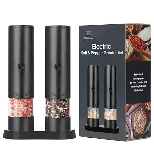 USB Rechargeable Electric Salt and Pepper Grinder