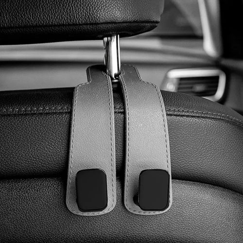 Car Headrest Hooks Hanger for Bags Seat Back Organizer Holder Clips