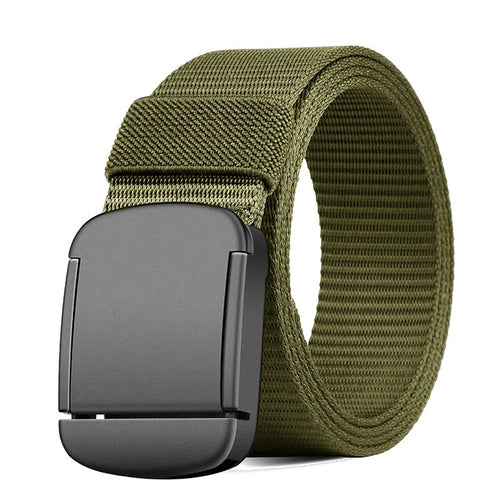Military Automatic Buckle Nylon Belt Outdoor Hunting Multifunctional