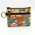 Cute Animals Wallet Zipper Purse Cartoon Small Coin Purse Lightweight
