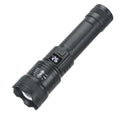 Powerful LED Zoomable Tactical Flashlight USB Rechargeable Emergency
