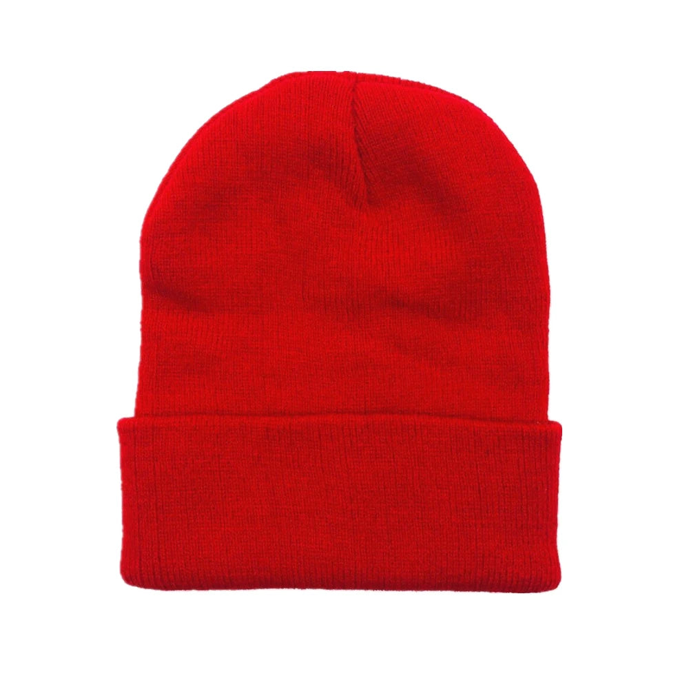 Winter Hat for Woman New Beanies Knitted Fluorescent  Girls Autumn