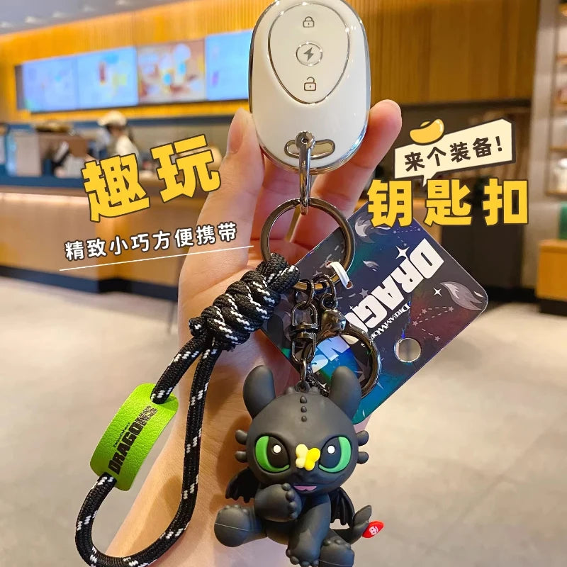 Authentic Dragon Taming Master Flying Toothless Boy Keychain New Bag