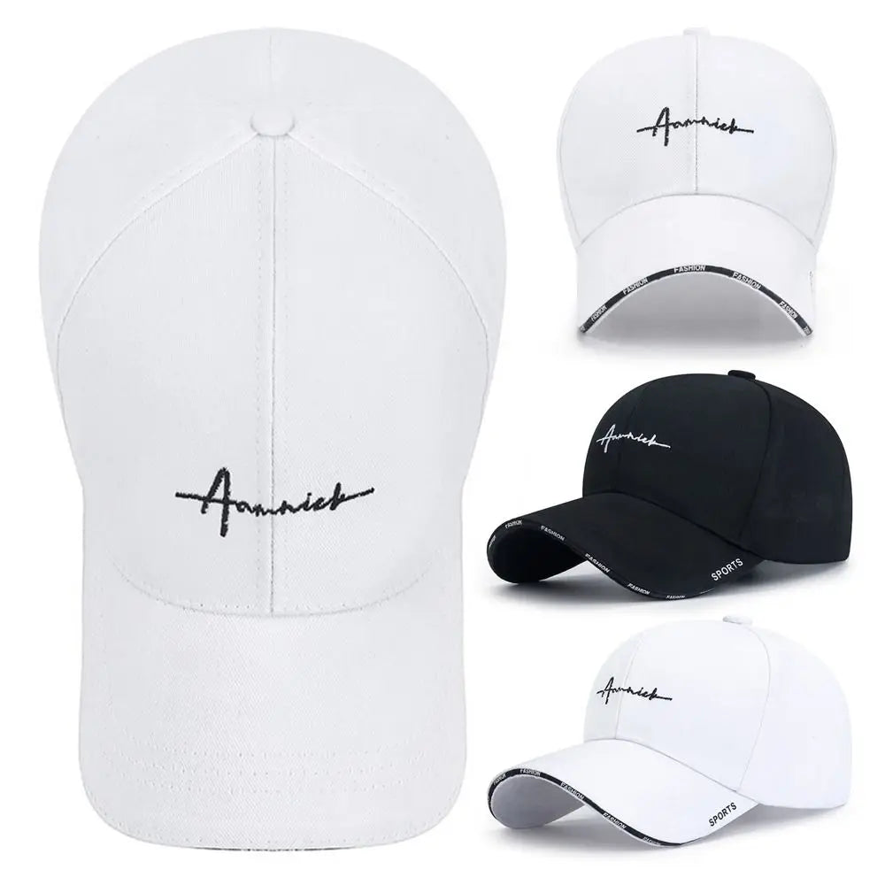 Breathable Adjustable Sun Hats Cotton Solid Color Baseball Cap UV