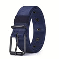 1pc Mens Durable Nylon Canvas Belt - Heavy-Duty Tactical Work Belt