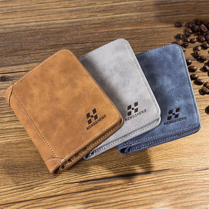 New Men Wallets Credit Card/ID Holder Vintage Brand Male Wallet High