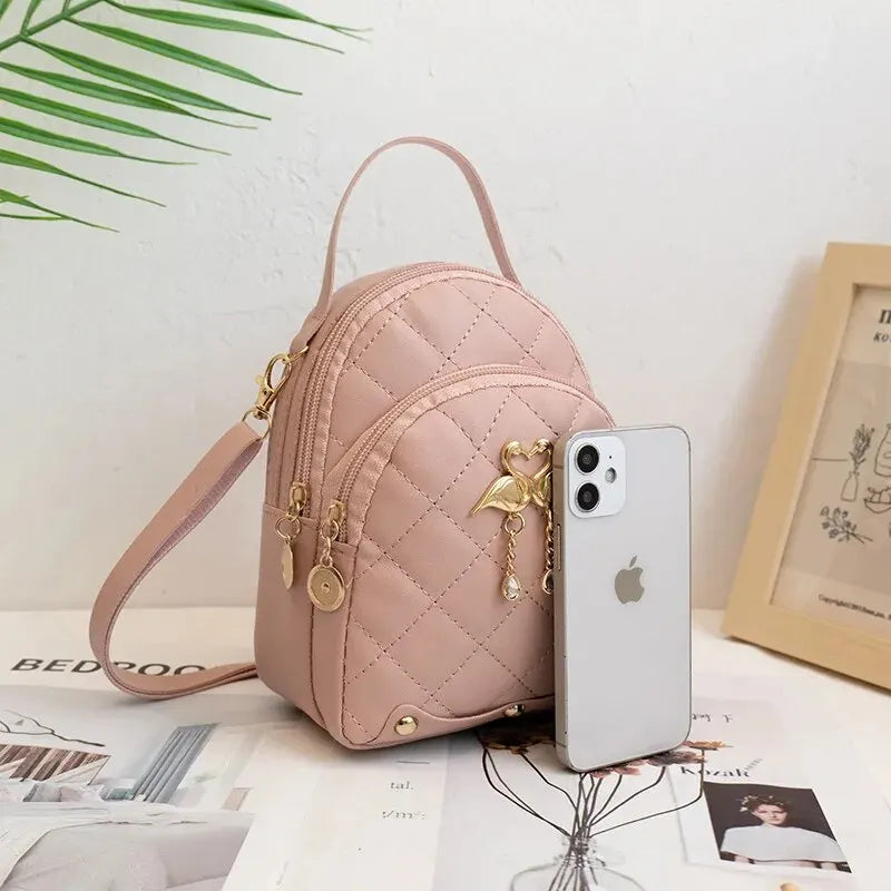 Rilibegan Women Fashion Backpack Female Handbag Leisure