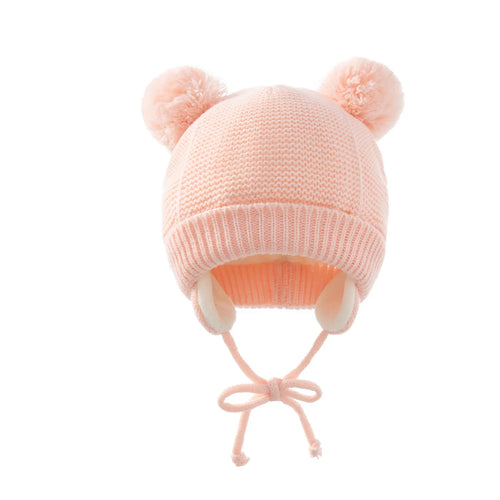 Winter Baby Stuff Hat for Boy Girls Accessories Knited Cap Kids Hat