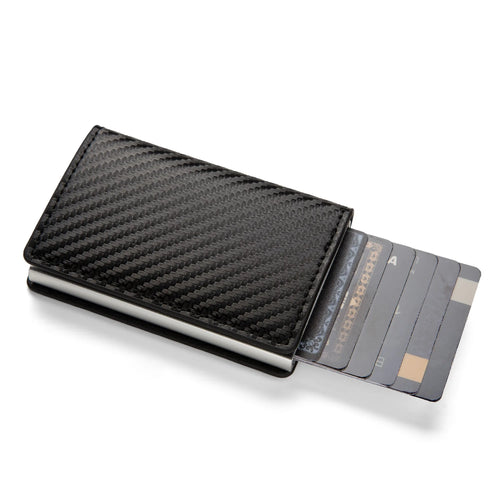 Anti-theft RFID credit card holder minimalist wallet pocket slim card