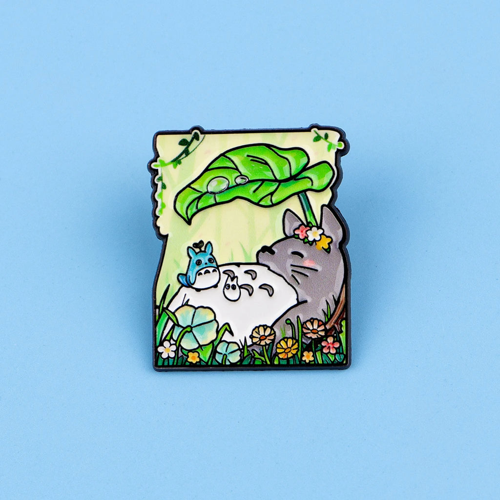 Grey Elf Enamel Pin Sleeping Brooches For Women Lapel Pins Badge on