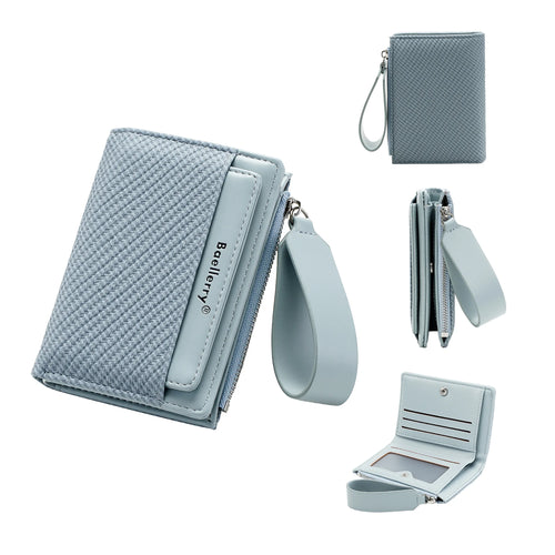 Baellerry Fashion Zipper Wallets Buckle Coin Purse Hand Women's Short