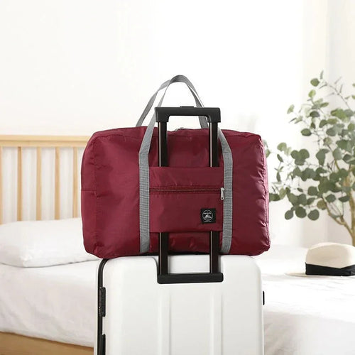 Foldable Travel Duffel Bag for Airlines Carry on Bag for Women and