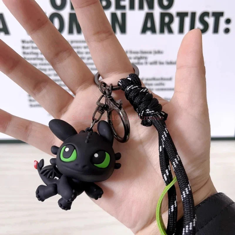 Authentic Dragon Taming Master Flying Toothless Boy Keychain New Bag
