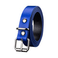 Children PU Leather Belts Boys Girls Kid Waist Strap Waistband Metal