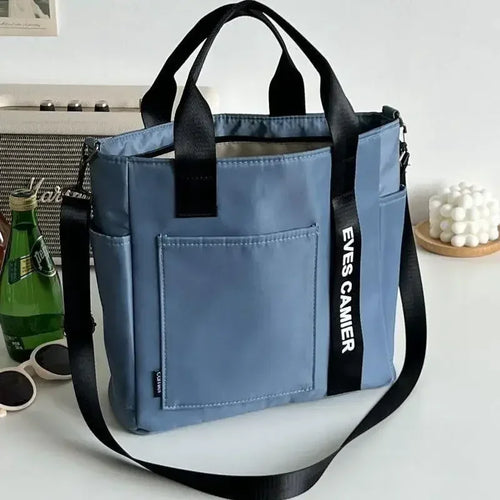 New Casual Tote Large Capacity Shoulder Bag Nylon Waterproof Canvas