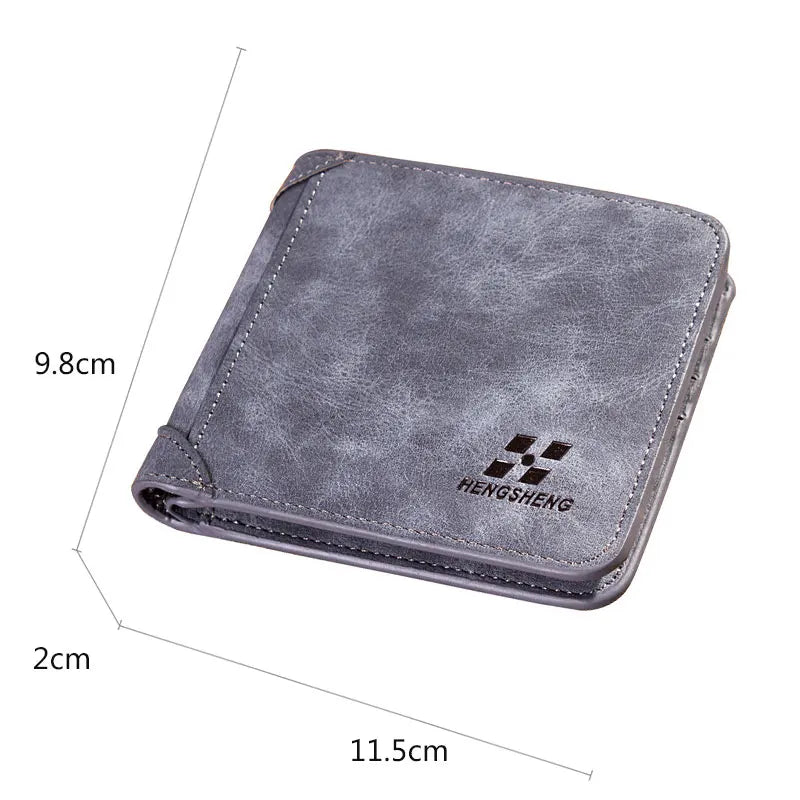 New Men Wallets Credit Card/ID Holder Vintage Brand Male Wallet High
